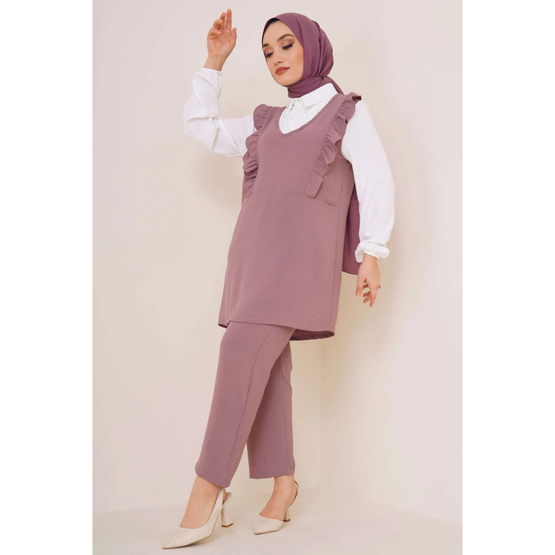New Season Women Winter Islamic Clothing Abaya Dress Kaftan Tunic Dubai Muslim Islamic Fashion Turkish Made Islamic Dresses