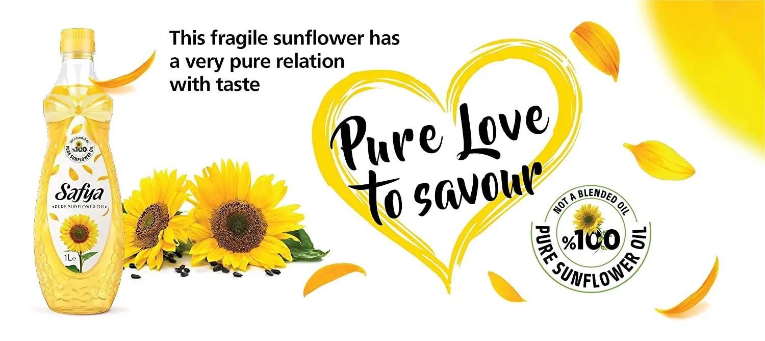 100% Pure Sunflower Oil, (3 L) 101.4 fl oz