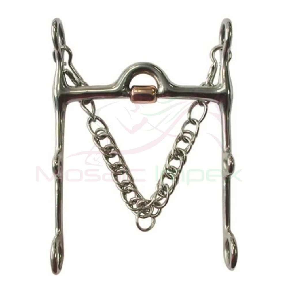 Mosaic Impex Premium Stainless Steel Full Cheek Snaffle Horse Bit Durable Equestrian Equipment Horse Riding Hot Sale Custom Logo