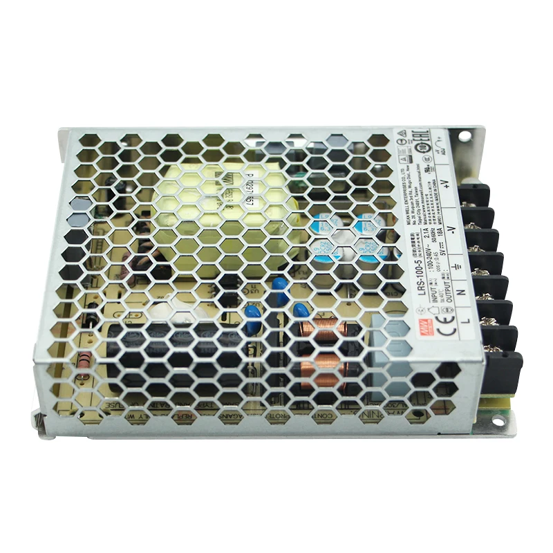 Бренд Mean Well представляет LRS-100-3.3 100W 3 В изолированный производители 20A МП импульсный источник питания светодиодного табло