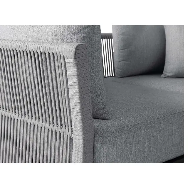 New Customizable Outdoor Teak Solid Wood Luxury Courtyard Patio Lounge Garden Sofa Single-Chair Furniture