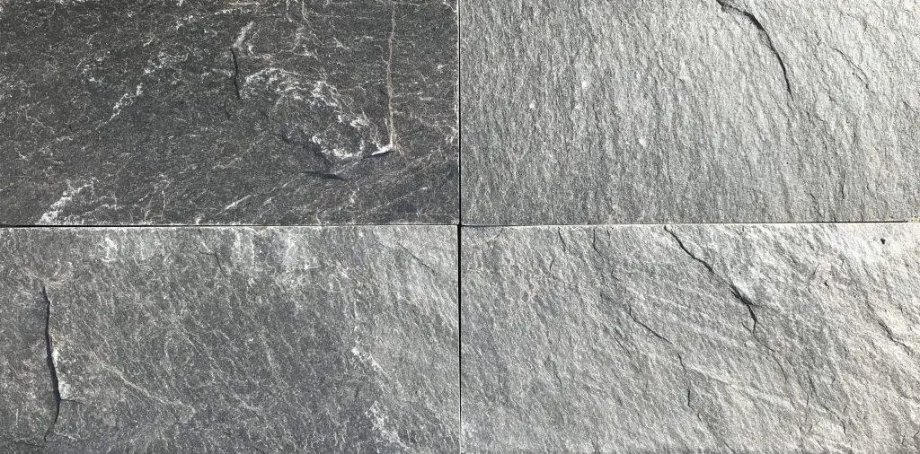 Black slate stone Anti-slip stone tile Outdoor paving made of natural Slate stone  best quality good price top sale