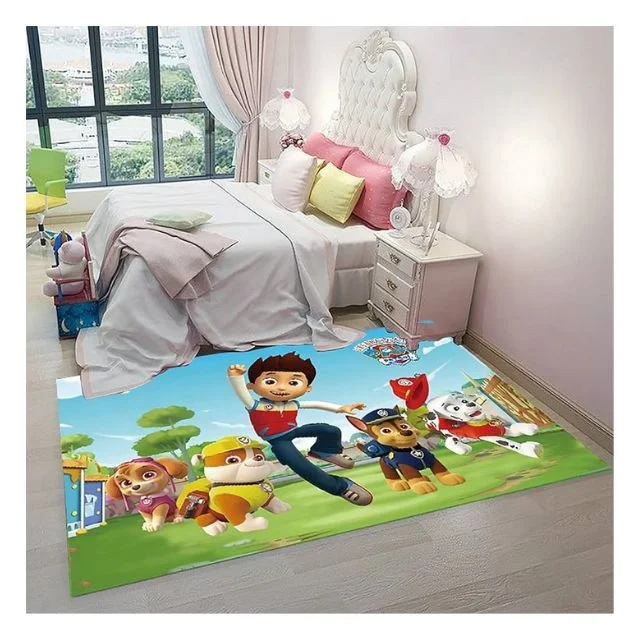 Best Selling Tommy PawPatrol Anime Peripherals Embroidered Cotton Fabric Diy Sewing Patchwork Quilting Kids Play Mats On Sale