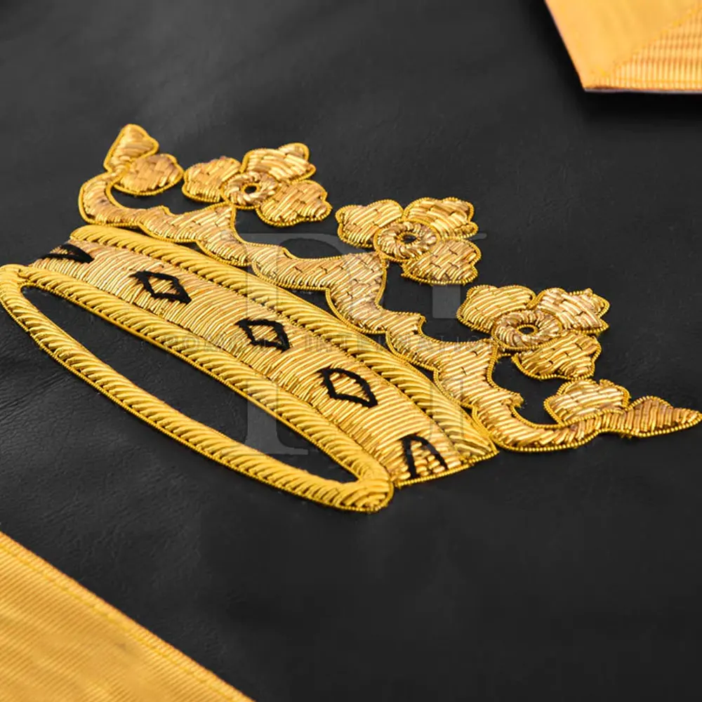 Master Mason фартуки вышитые для онлайн-продажи оптом масонские из хлопка