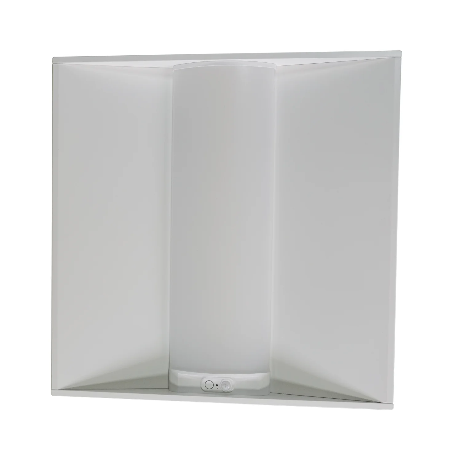 led center basket curved troffer panel light fixture with sensor 4CCT tunable adjusted by app wall switch