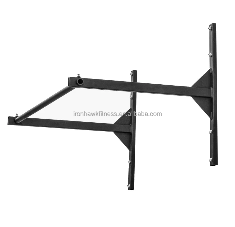IRONHAWK Gym Fitness Equipment  Pull-up Bar Wall Mounted Punching Rack For Strength Training