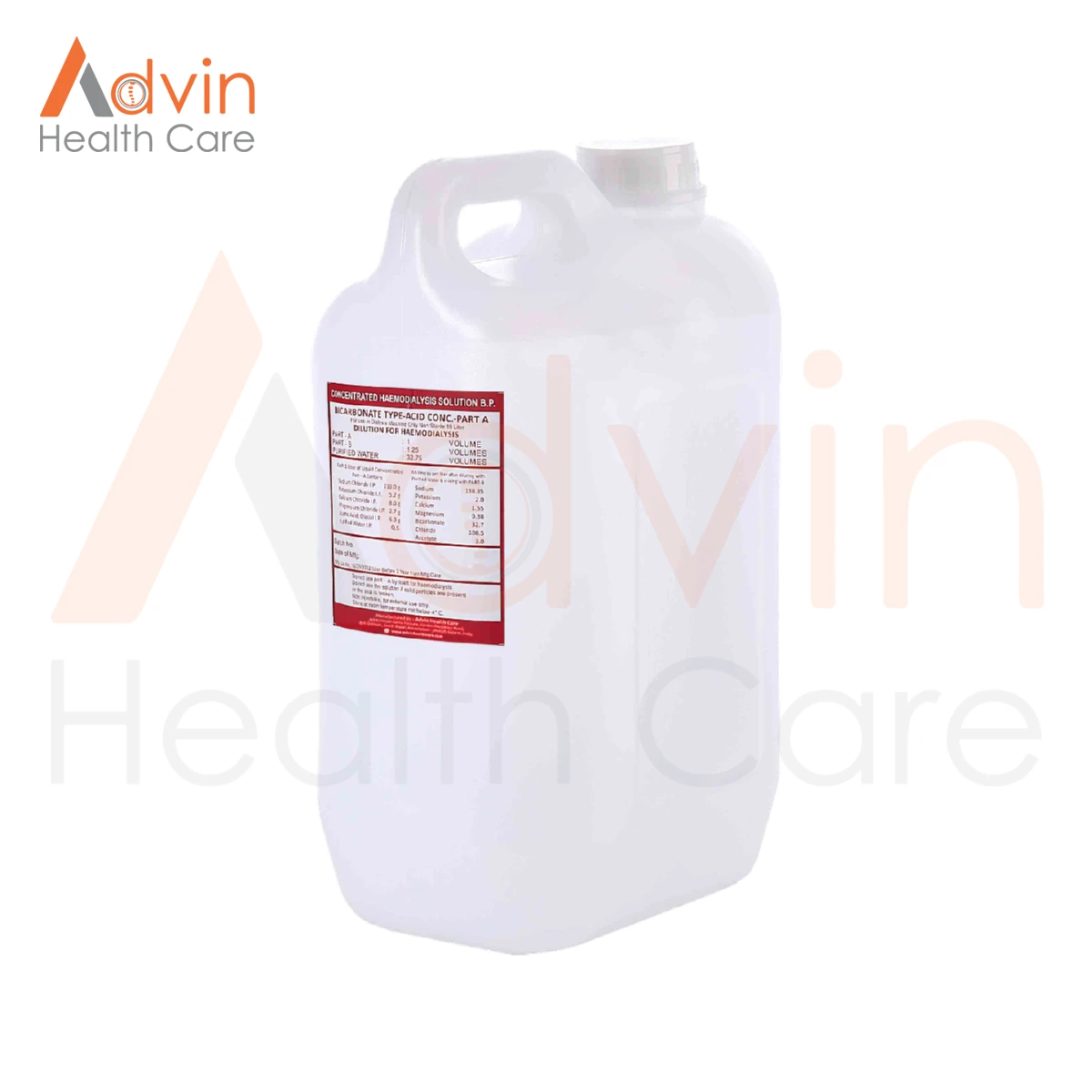 Hospital Use Hemodialysis Concentrate Solution Similar to Dialysis Acid Concentrate Solution for Transfusion Dialysis Machines