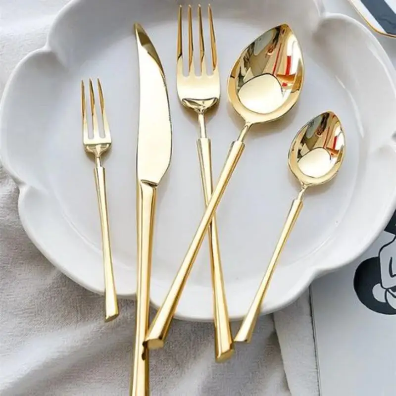 Victorian style decorative metal cutlery for home collections golden polished finished to get at best sale rate