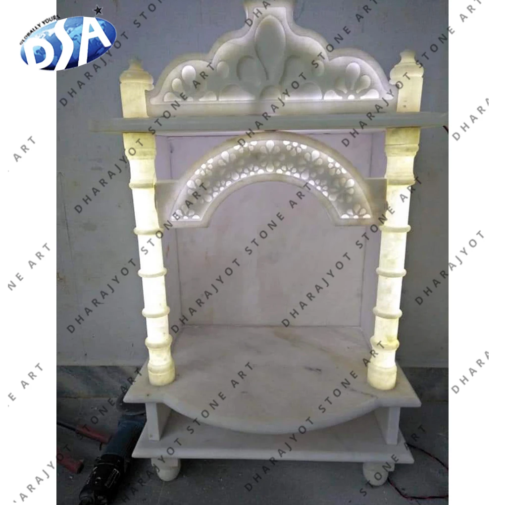 Оптовая продажа, ручная резная мраморная дужка для дома, индийские мраморные дужки для домашнего камня