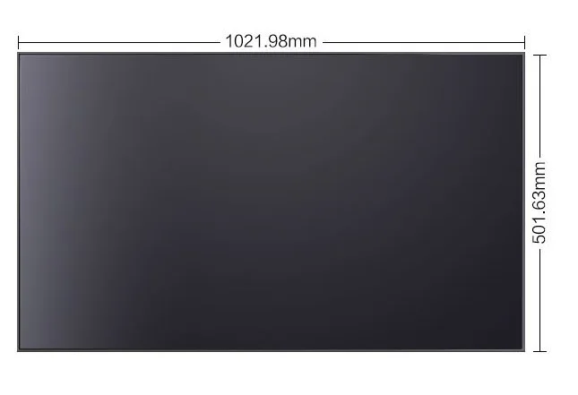 New Arrive Wall TV 46in 3.5mm OEM High Resolution Scree Cost Effective Solution for Wall TV Displays