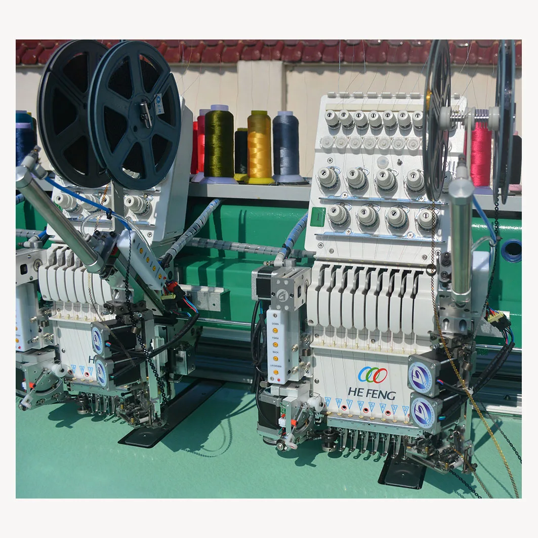 Tajima Multihead Computerized Cording Embroidery Machine for Clothing