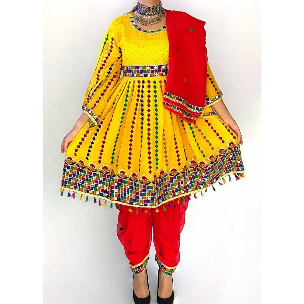 All Custom Size And Colors Afghan Dresses New Style Muslim Women Afghani kuchi Ladies Dress for wedding & partywear