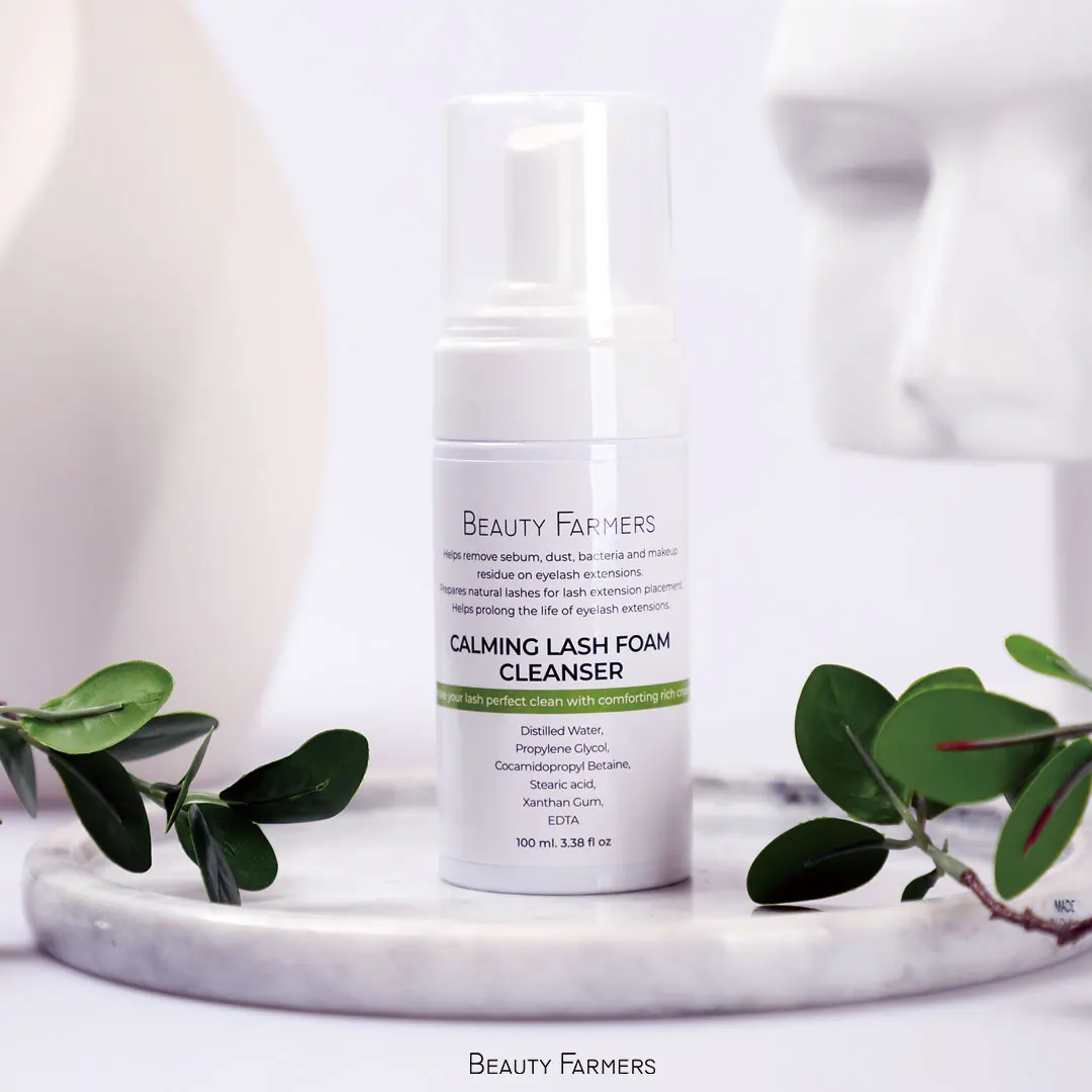 Korea manufactured eyelash shampoo 50ml/60ml/100ml (OEM, Private label is available)