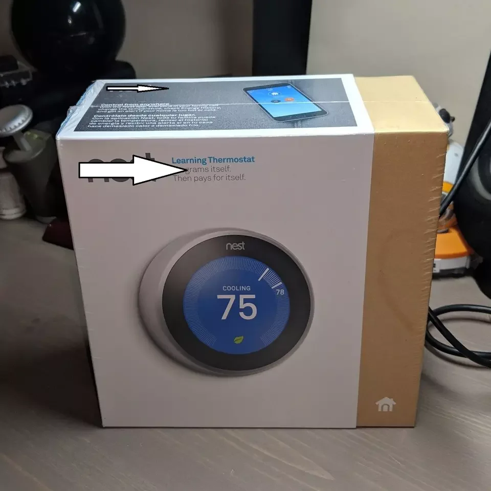 Sales Promo Nest Learning Thermostat T3007ES 3rd Generation