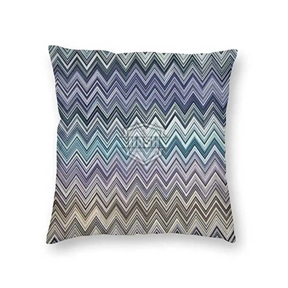 Color Stripe Throw Pillow Covers Cushion Covers Double Sided Printing with Hidden Zipper for Outdoor Patio Garden Living Room