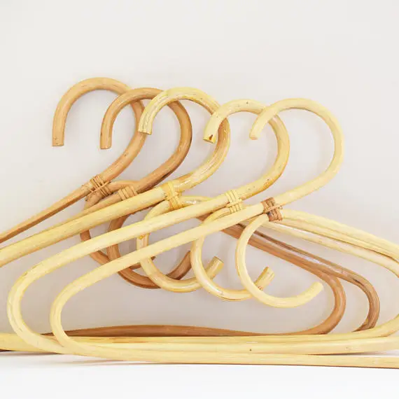 Cheap Wholesales Rattan Clothes Coat Hanger From Vietnam