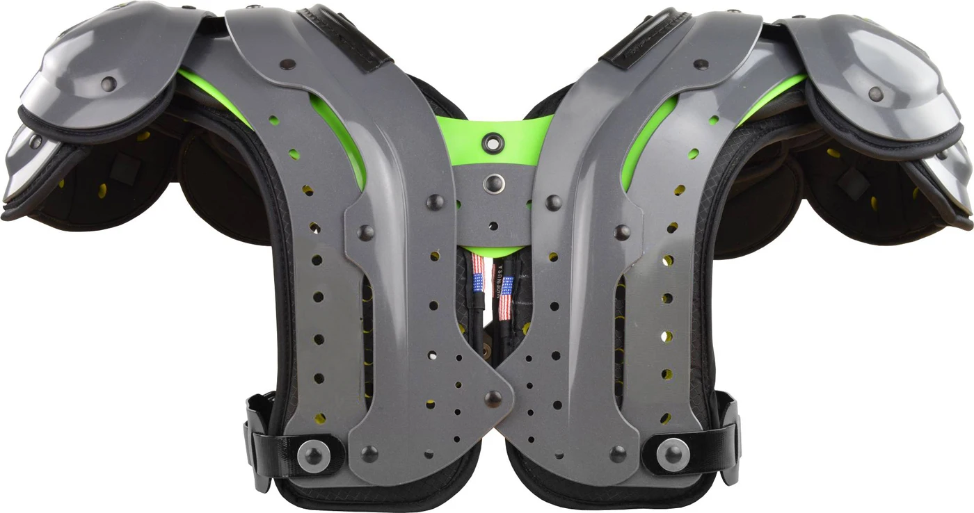 X2 Super Skill Shoulder Pads Evafoam padding combines strong protection density of American Football Shoulder Pads