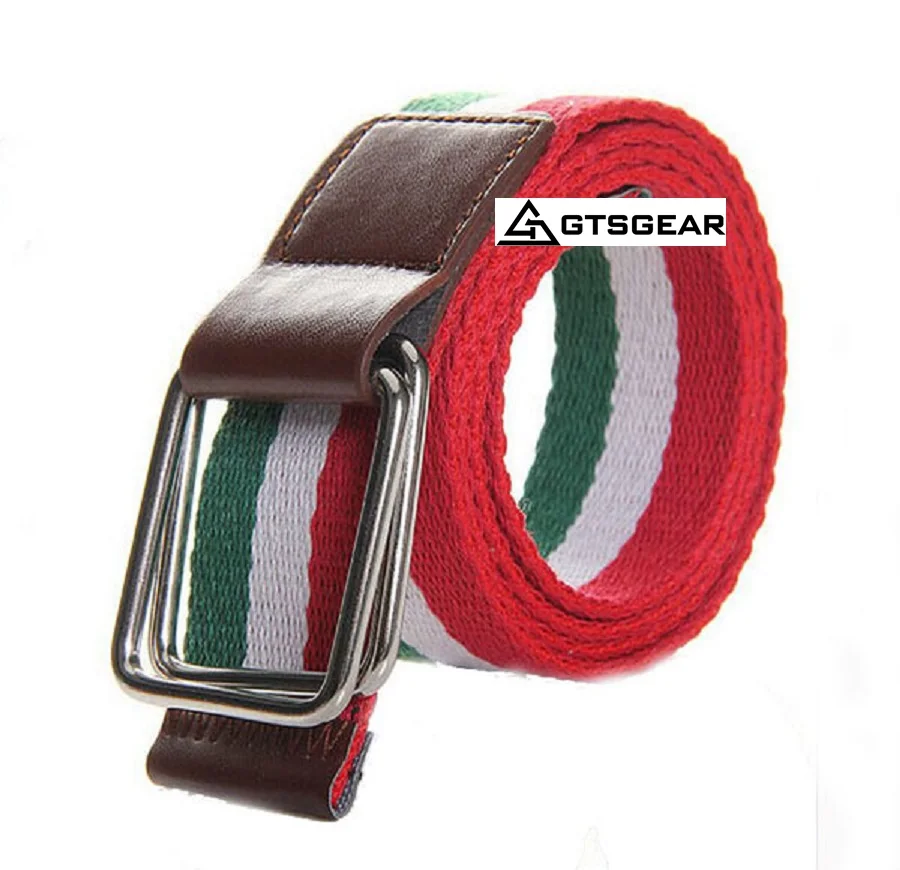 BL56 new style woven trendy personalized fashion canvas belt wholesale belt manufacturer direct sales for men and women