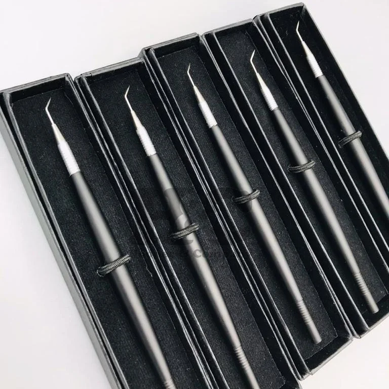 Lash Separating Tools Eyelash Lifting Too Black Color Coating High Quality Lash Lifting Tool With grooves Color Sustainable