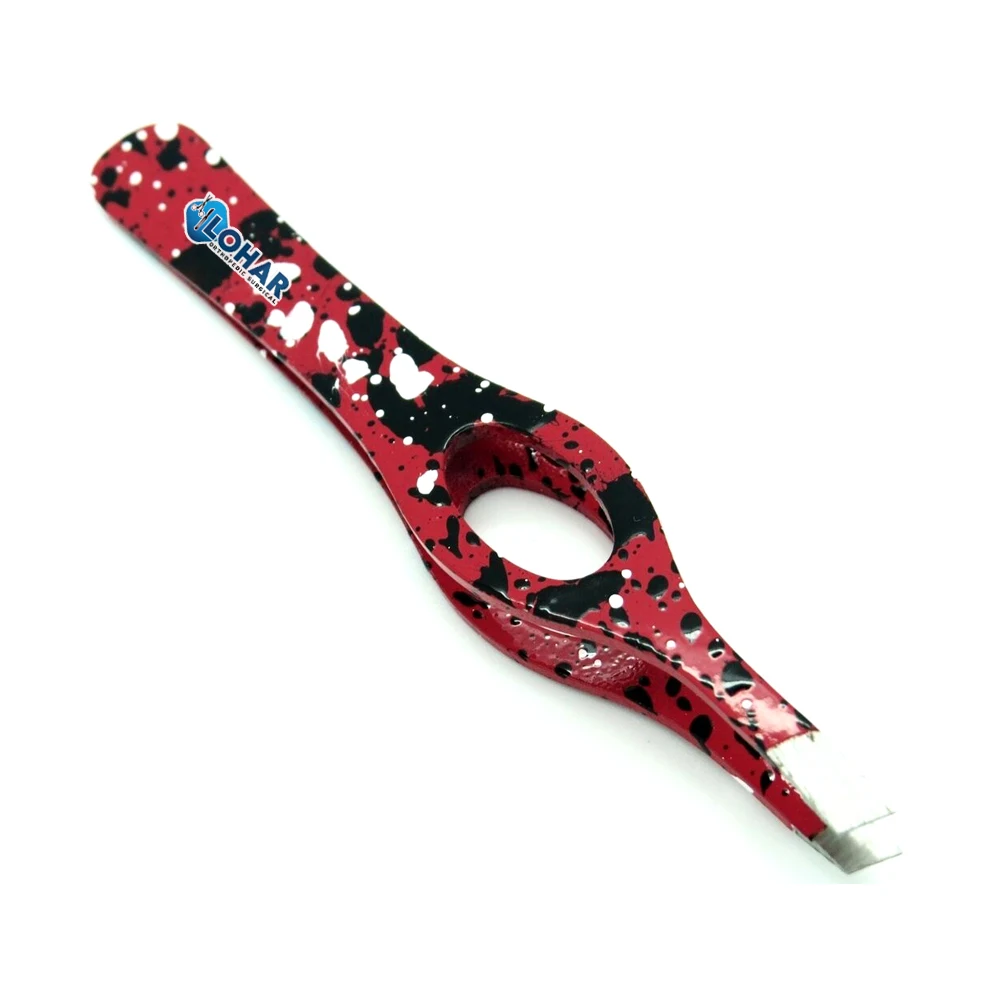 New Arrival 2024 Stainless Steel Slant Tip Face Hair Removal Eyebrow Tweezers 100% Best Quality Beauty Instruments