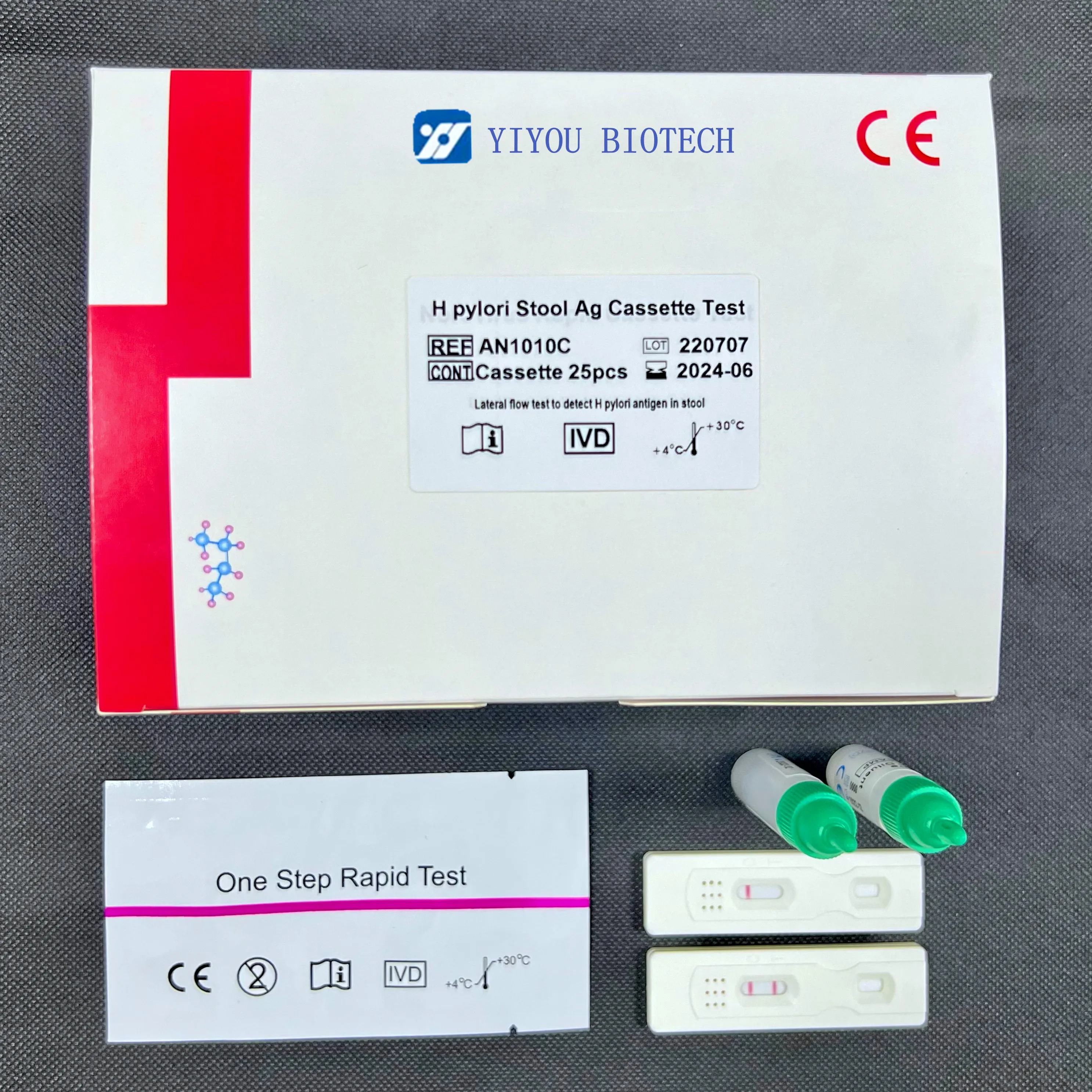 IVD Use Self Test H pylori Ag Rapid Test