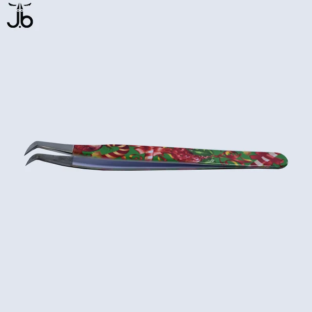 competitive prices eyelash tweezer Stainless Steel Hand Tested Wholesale Eyelash Extension Tweezer