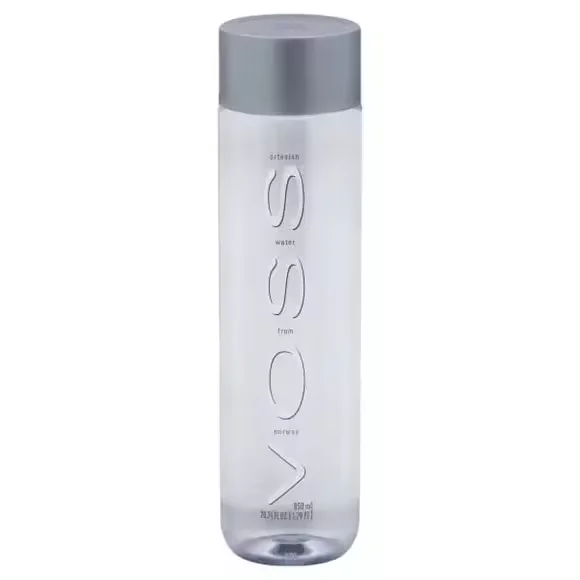 Voss Still Natural Spring Water 12 Pack Case of Bottled/  Mineral Drinking Water With 100%