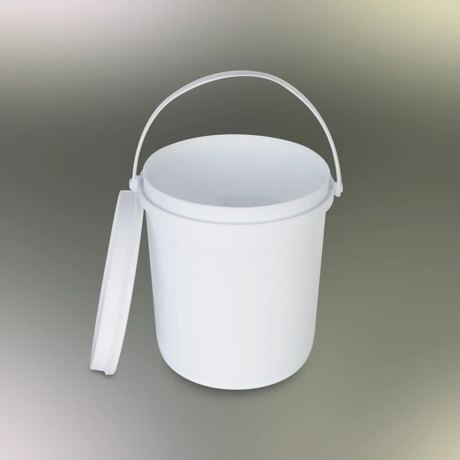 Cheap Paint bucket cheap  PP Plastic - Plastic Bucket empty Material Plastic Type Paint Bucket  4Lit