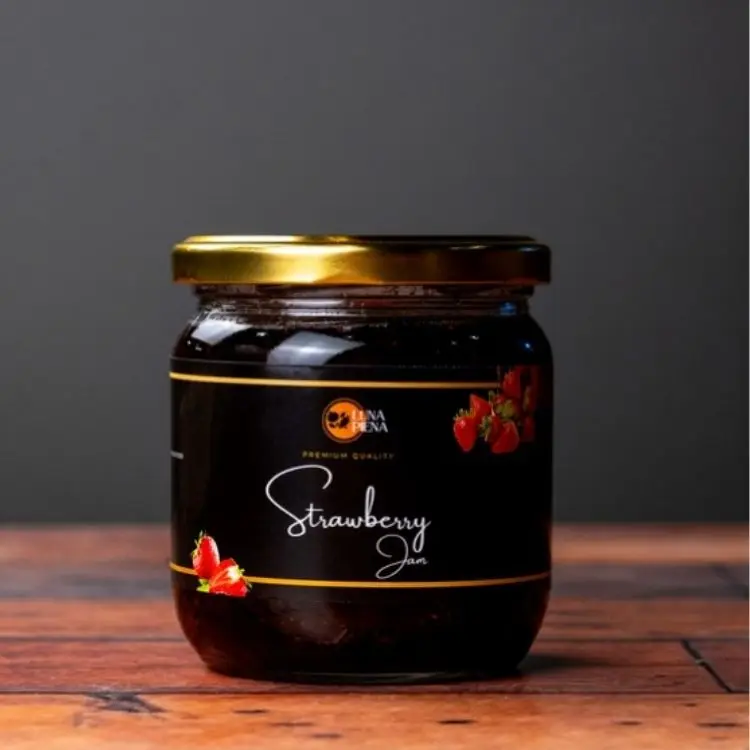Exquisite 200g Strawberry Jam: Crafted from Seasonally Harvested Fresh Strawberries, Bursting with Natural Flavor and Goodness