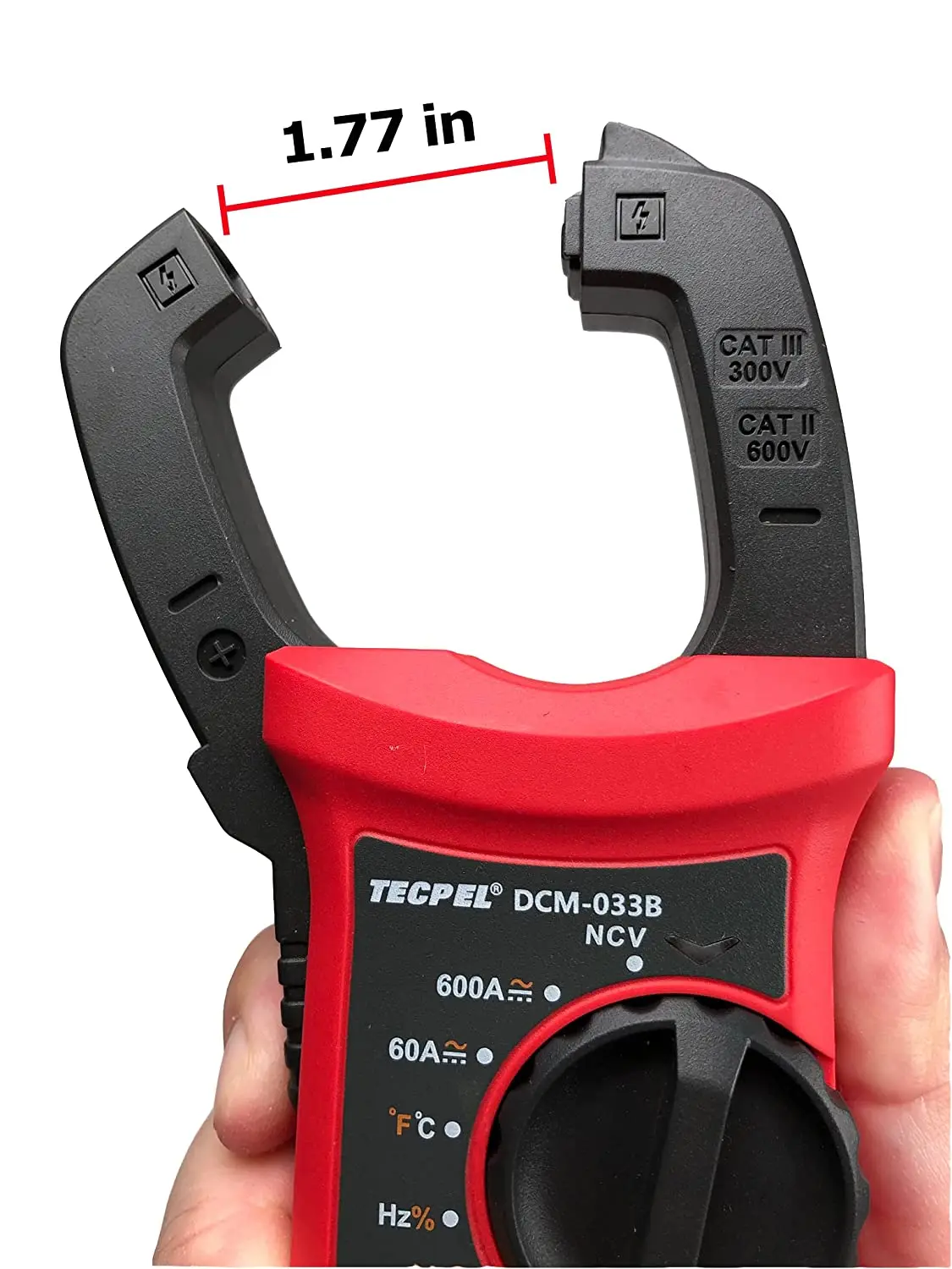 Digital Clamp Meter Ampere Meter Voltmeter Capacitance Tester Circuit Tester With Current Tester DCM-032B