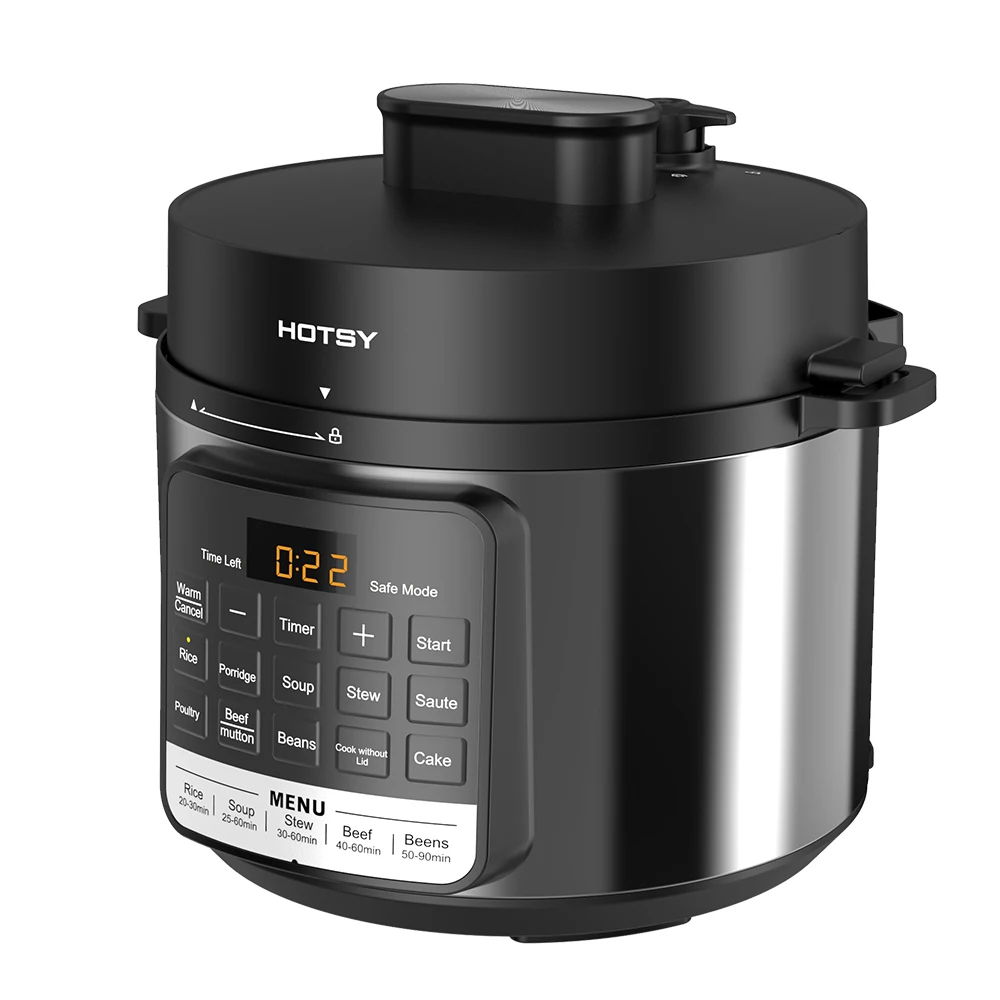 Hotsy Good Price Silicone Sealing Ring Electric Pot Kitchen Pressure Cooker Multipurpose Cooker