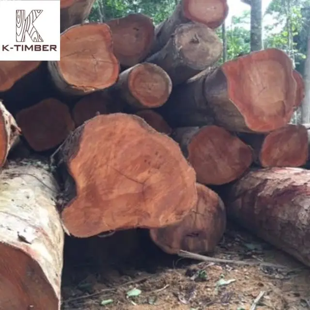 Sapele Square Log Africa Wood Hardwood Flooring Block Board Wooden Osb Board Pine Wood Timber Building Materials KTimber