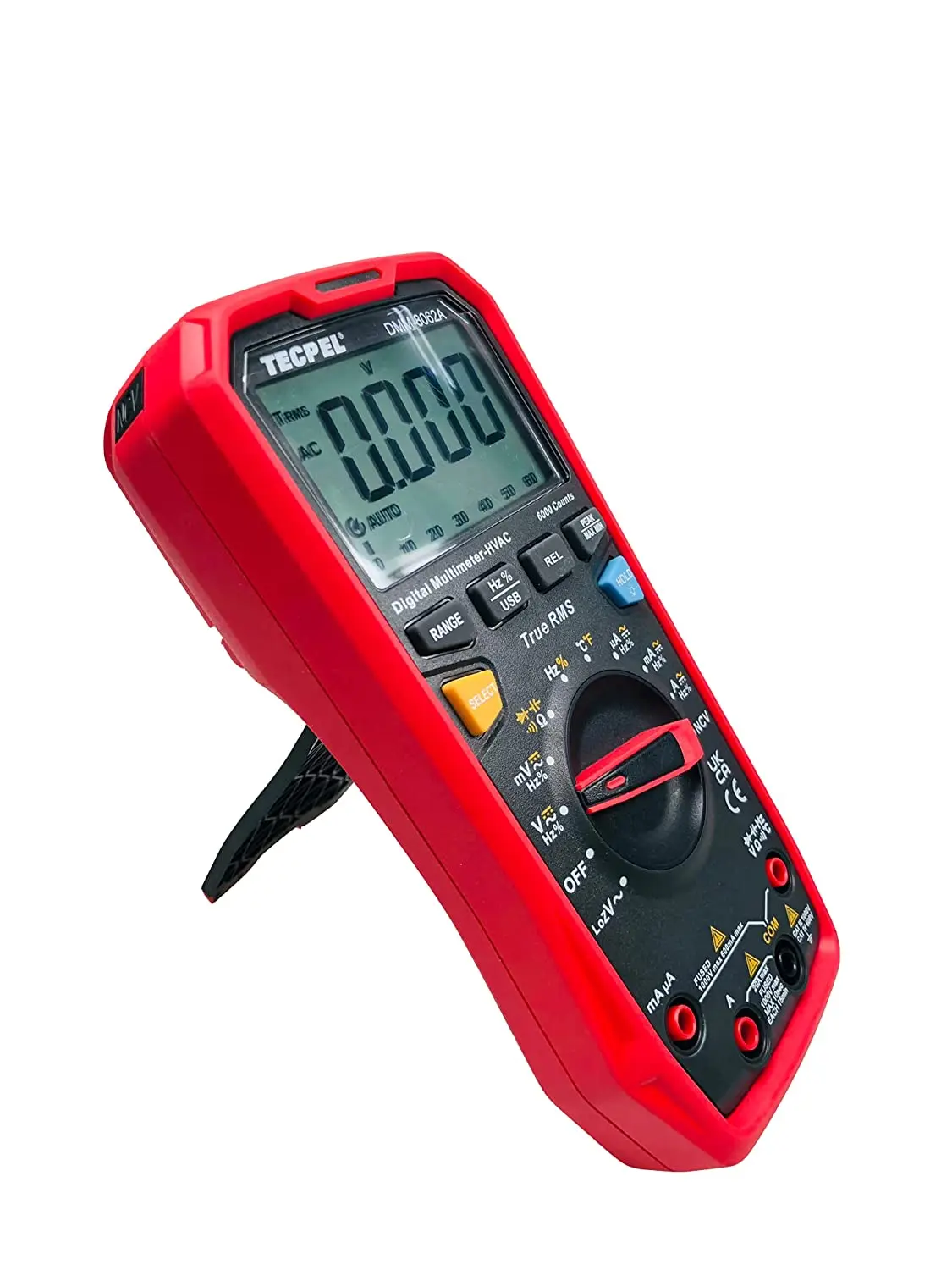 TECPEL DMM-8062A PRO цифровой мультиметр True RMS