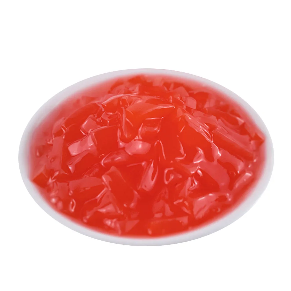 Jiuzhou_ Strawberry Coconut Jelly  -3.85kg- Best Taiwan Bubble Tea Supplier