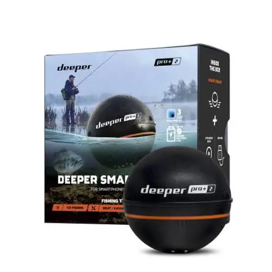New Sales Deeper PRO+ Smart Sonar - GPS Portable Wireless Wi-Fi Fish Finder