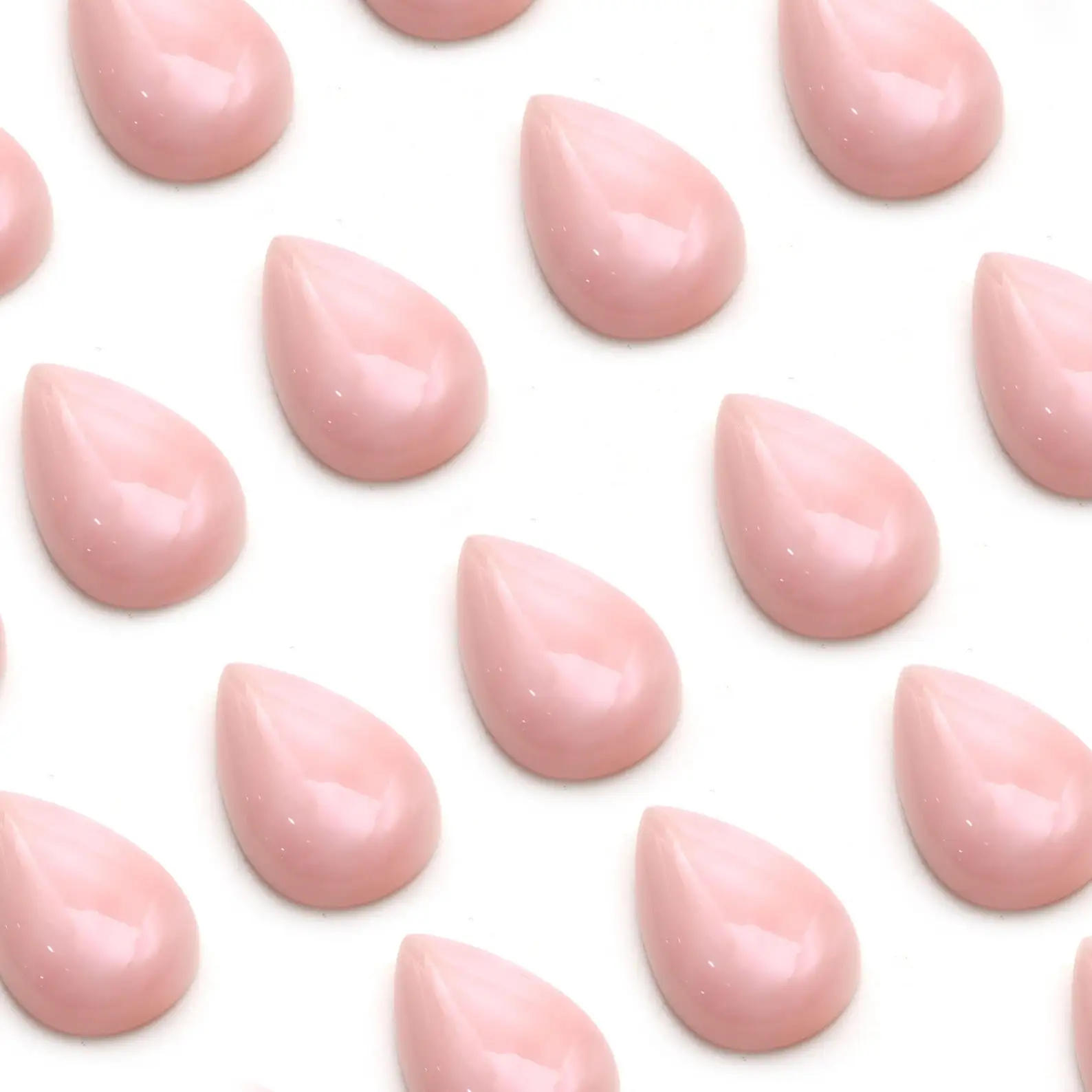 Shiny Natural Strawberry Cabochons Rose Quartz Gemstone 10 Pieces Lot For Making Jewelry Rose Quartz Rose At Best Price