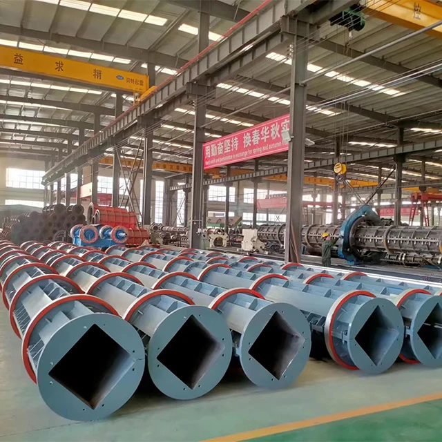 Factory Direct Sale Steel Mold for Cement Pile Concrete Square Pile Equipment Manufacturer Prestressed Concrete Pile