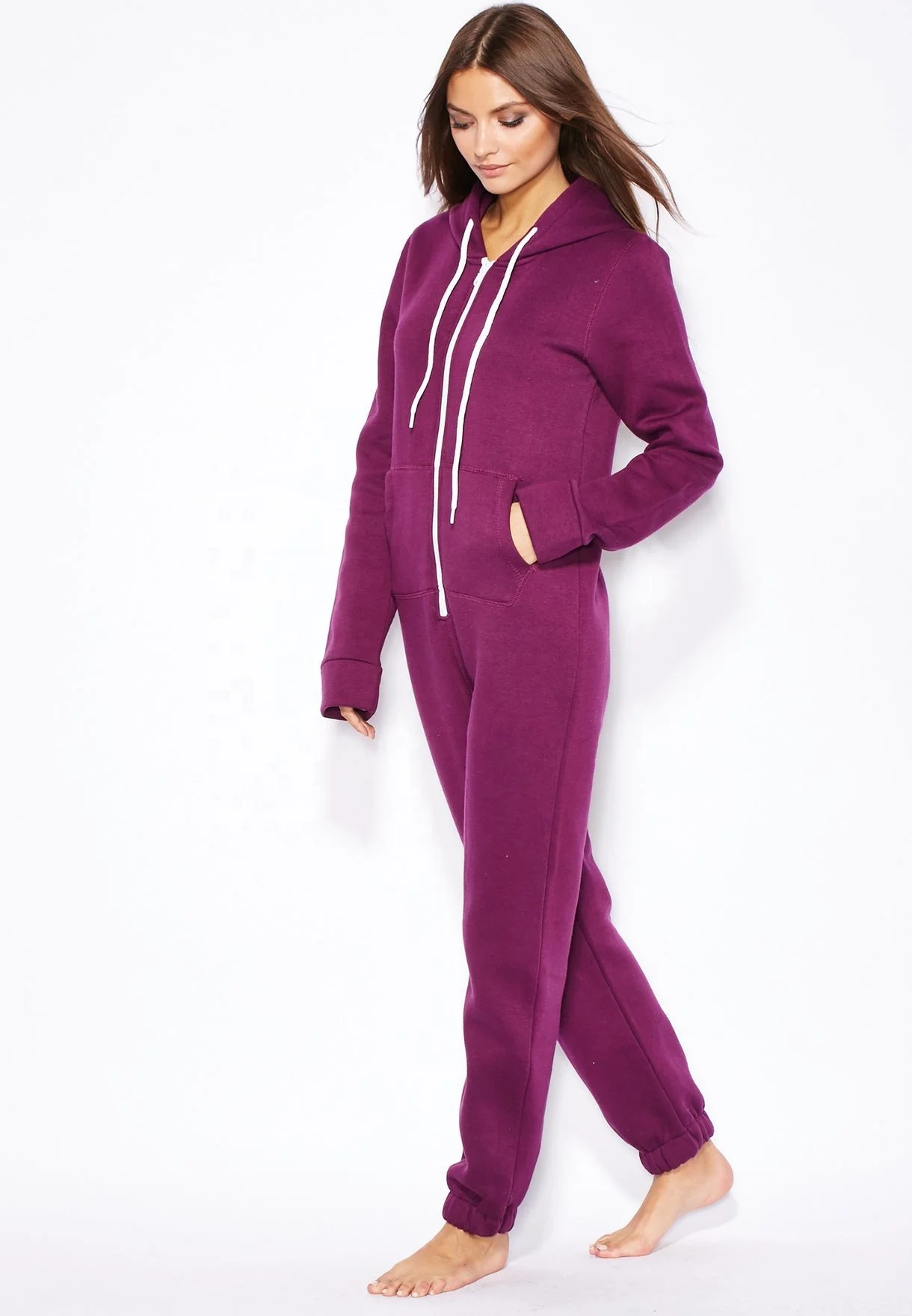 Letter Graphic Floral Print One Piece Custom Tight Print Adult Women Pajamas Onesie With High Quality pajamas for women set