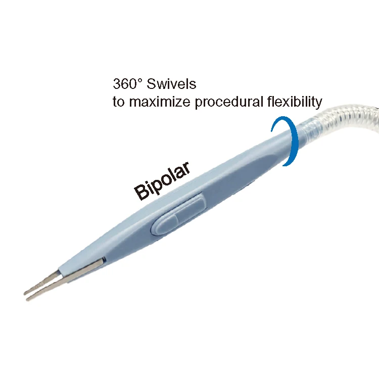 Surgical Equipment Medical Smoke Evacuation Exhaust Bipolar Forceps Ent