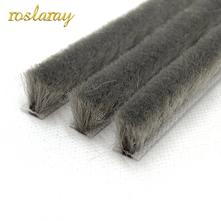 rubber weather strip Door and window sealing brush weather stripping door seal strip