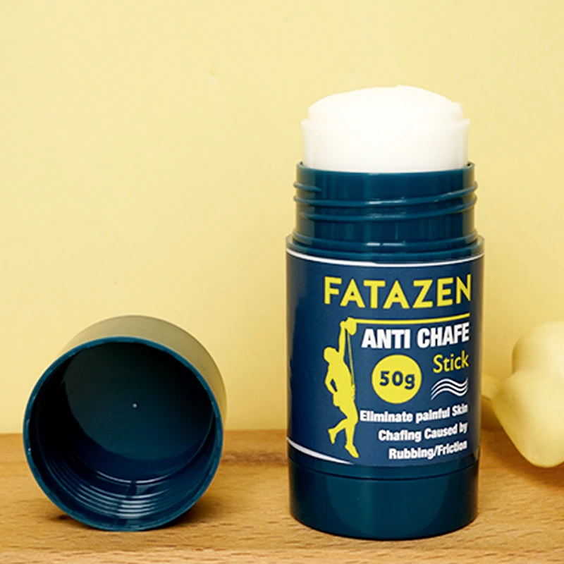 FATAZEN Natural Organic Private Label Anti-Chafe Stick For Thigh Rescue Balm Body Glide Chamois Butters Assos Chub Rub Stick