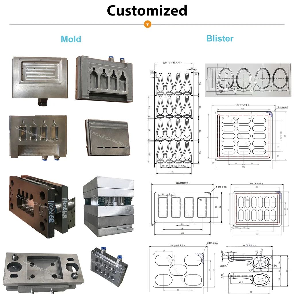 Plc Control Automatic Butter Chocolate Sauce Honey Jam Masala Liquid Blister Thermoforming Filling Sealing Packing Machine