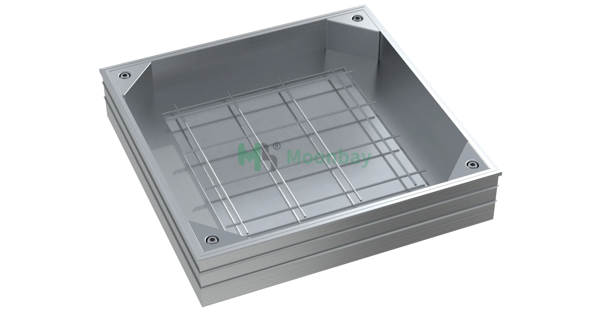 Anti-odor waterproof recessed watertight magnetic manhole cover aluminum lifting keys lifter