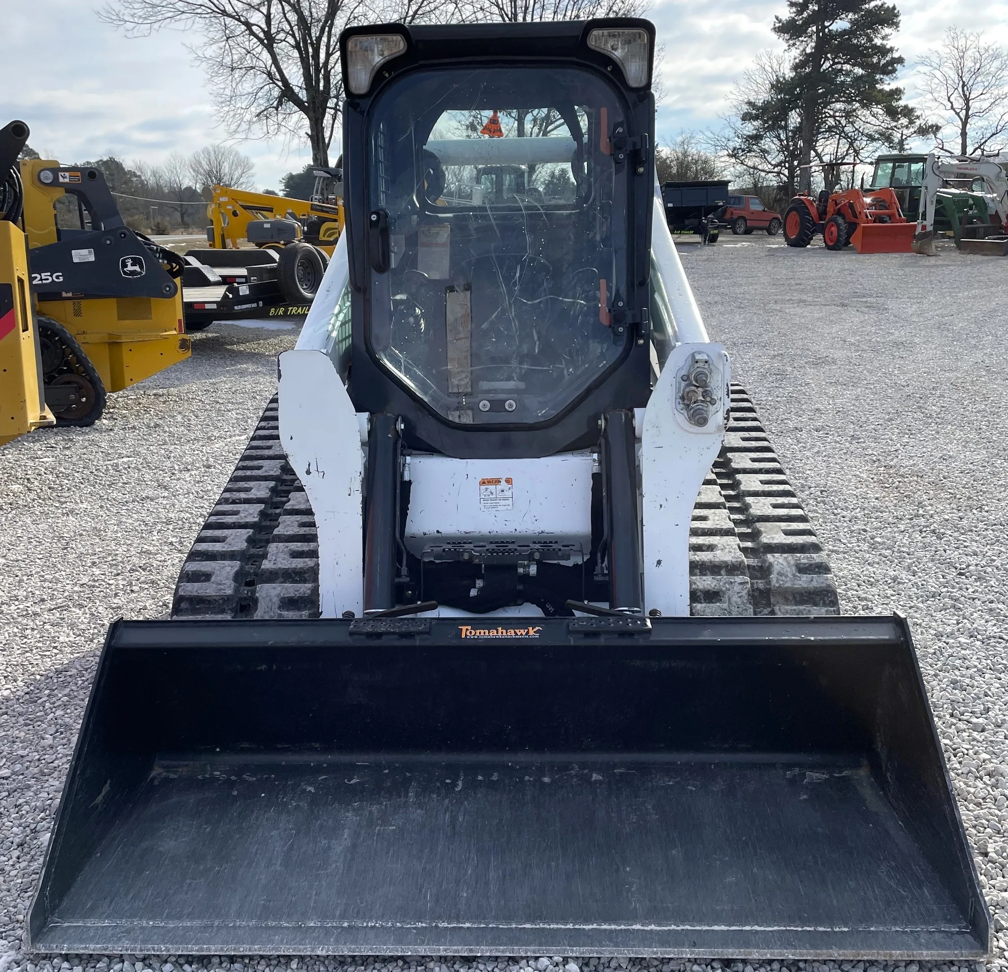 Ready for shipping used  2017 Bobcat T650 skid steer loader mini skid steer