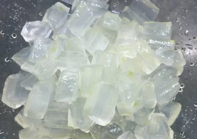 BEST FRESH DICED ALOE VERA in LIGHT SYRUP - CUBE INGREDIENT for JUICE DRINK