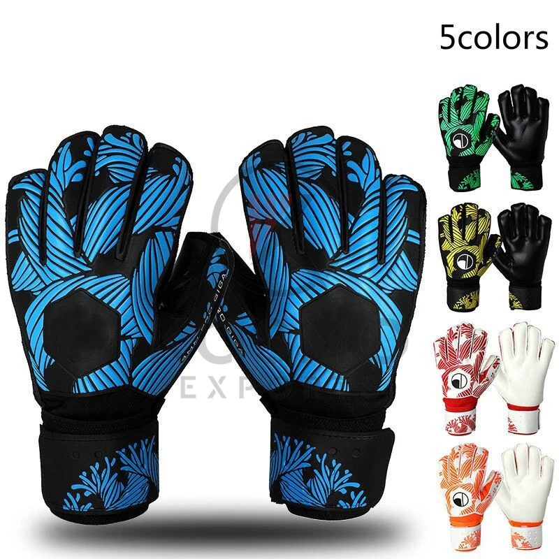 Wholesale Goalkeeper Goalie Gloves Goalkeeper Gloves with fingertips Adult New German latex Goalkeeper Gloves
