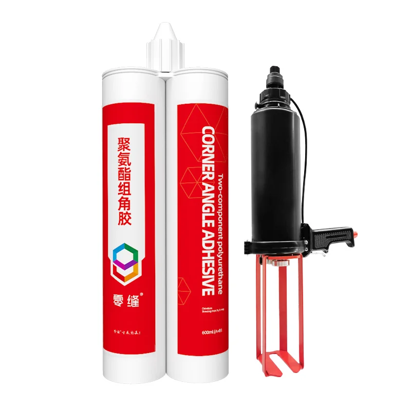 two parts polyurethane adhesive urethane bonding sealant for aluminum window door corner system