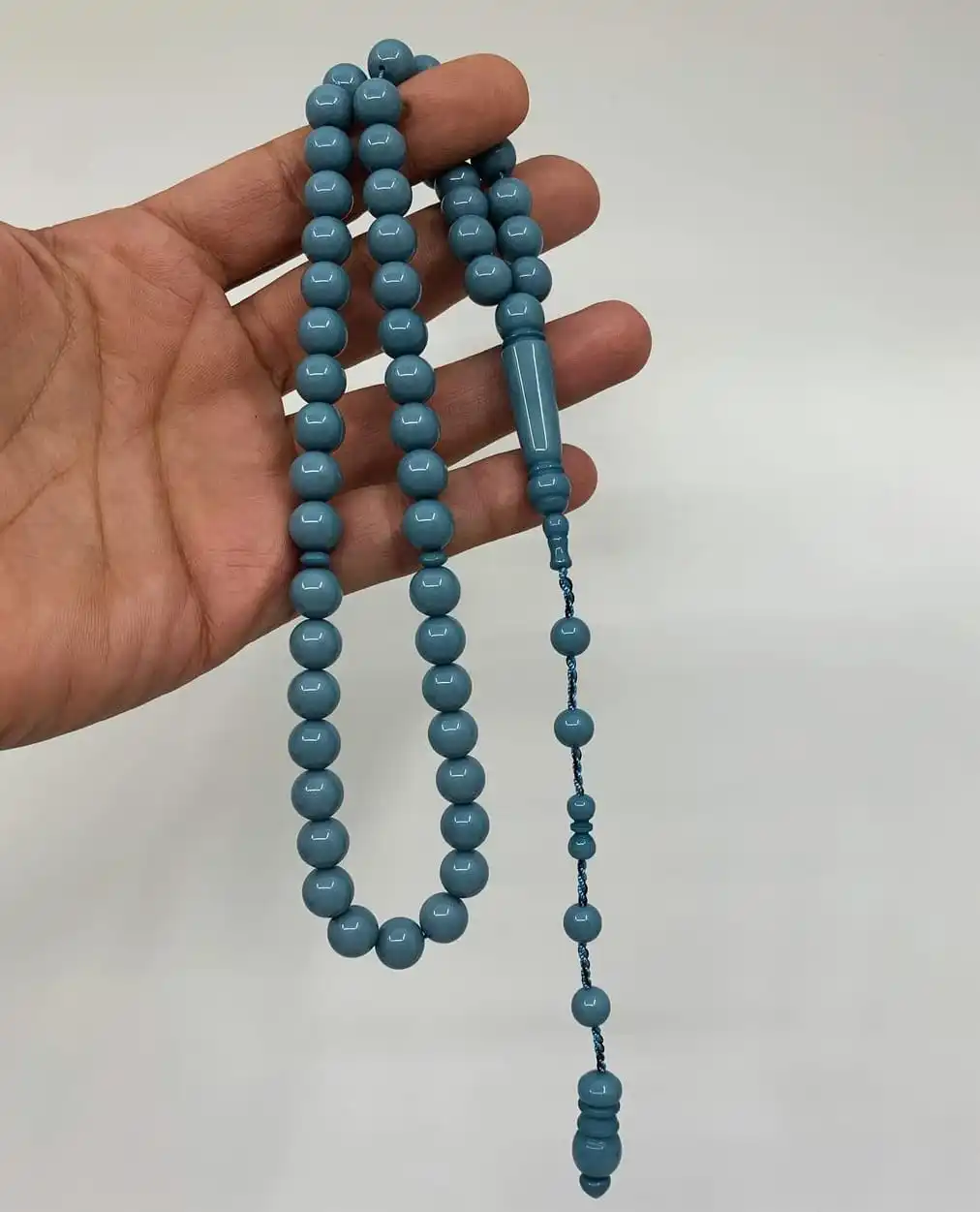 Bakelite Rosary 45 Beads Color Made in Turkey turquoise Middle East Saudi Arabia Tasbih rosary beads rosaries