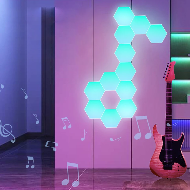 JAIYI DIY Дизайн WIFI/Bluetooth соединение Управление приложениями украшение игровой комнаты светодиодный ночник