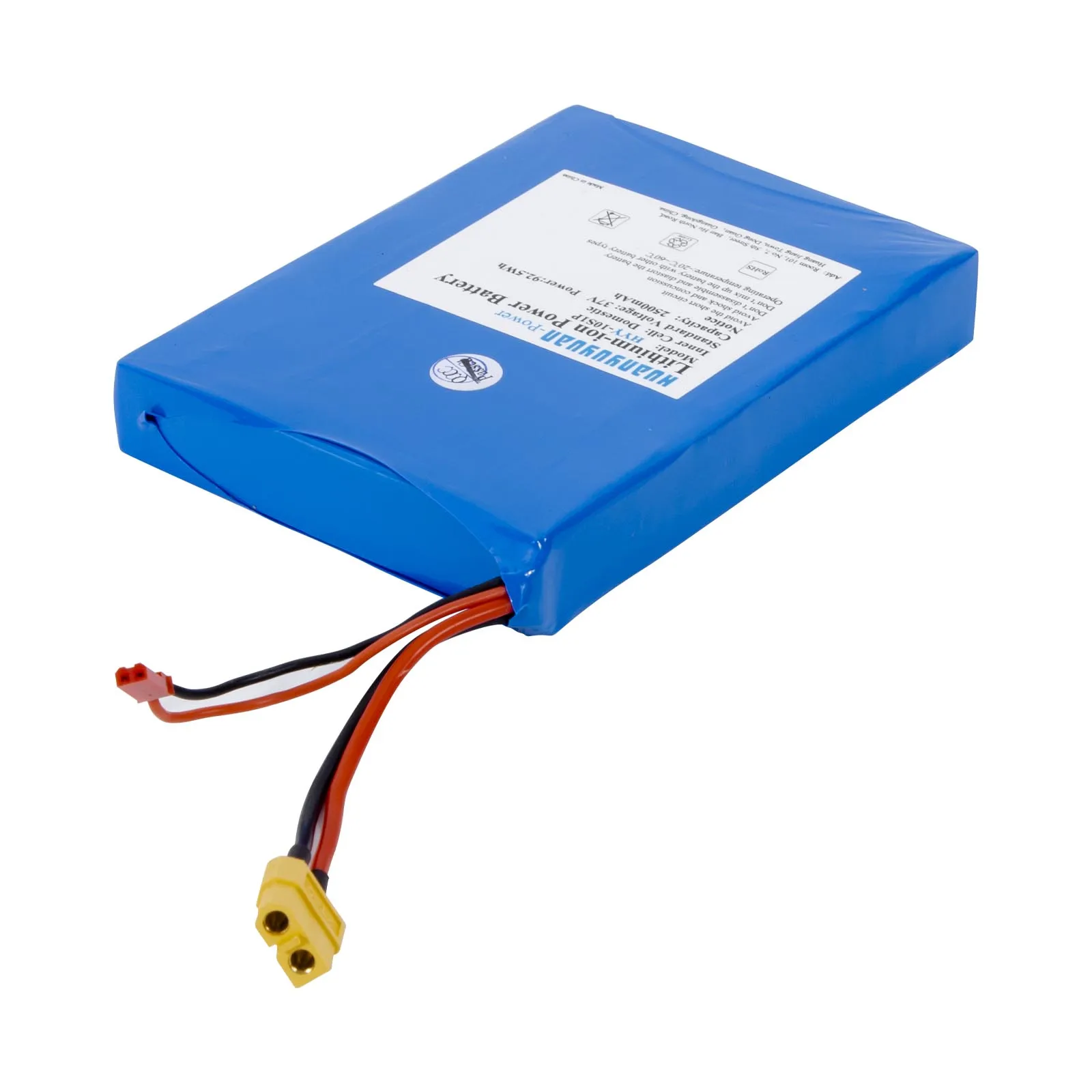 37V Battery 2500mAh & Chinese& 18650 Li-ion battery pack of electric longboard battery cell